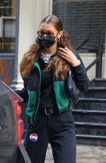 BELLA HADID Out in New York 10/30/2020