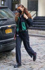 BELLA HADID Out in New York 10/30/2020