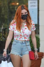 BELLA THORNE Shopping at Kingdom Boutique in Calabasas 10/01/2020