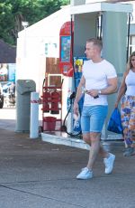 BIANCA GASCOIGNE at Esso Garage in Hatfield 10/05/2020