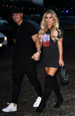 BIANCA GASCOIGNE at Tulles Haunted Drive-in VIP Press Night in London 10/08/2020