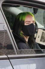 BILLIE EILIS Out After Her Virtual Concert in Los Angeles 10/24/2020