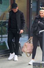 BILLIE FAIERS Leaves Ice Skating Rink in London