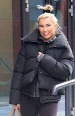BILLIE FAIERS Leaves Ice Skating Rink in London