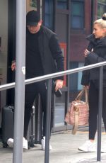 BILLIE FAIERS Leaves Ice Skating Rink in London