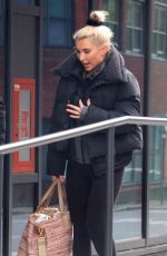 BILLIE FAIERS Leaves Ice Skating Rink in London