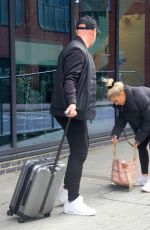 BILLIE FAIERS Leaves Ice Skating Rink in London