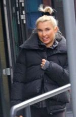 BILLIE FAIERS Leaves Ice Skating Rink in London