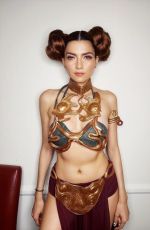 BLANCA BLANCO as Princess Leia for Halloween 10/31/2020