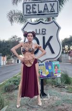 BLANCA BLANCO as Princess Leia for Halloween 10/31/2020