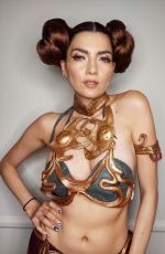 BLANCA BLANCO as Princess Leia for Halloween 10/31/2020