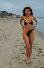 BLANCA BLANCO in Bikini Out on the Beach in Malibu 10/24/2020