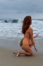 BLANCA BLANCO in Bikini Out on the Beach in Malibu 10/24/2020
