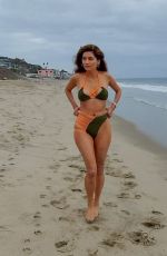 BLANCA BLANCO in Bikini Out on the Beach in Malibu 10/24/2020