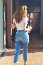 BLANCA BLANCO in Denim at Chin Chin in Los Angeles 10/10/2020