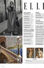 BLANCA SUAREZ in Elle Magazine, Spain November 2020