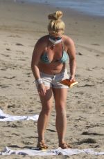 BRITNEY SPEARS in Bikini at a Beach in Malibu 10/15/20