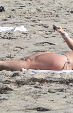 BRITNEY SPEARS in Bikini at a Beach in Malibu 10/15/20