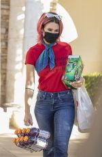 BRITTANY FURLAN Out Shopping in Los Angeles 10/28/2020