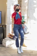 BRITTANY FURLAN Out Shopping in Los Angeles 10/28/2020