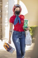 BRITTANY FURLAN Out Shopping in Los Angeles 10/28/2020