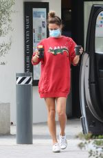 BROOKE BURKE Out Shopping in Malibu 10/08/2020