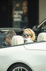BROTNEY SPEARS Out Driving in Calabasas 09/08/2020