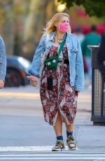 BUSY PHILIPPS and Marc Silverstein Out with Their Dog in New York 10/18/2020