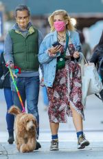 BUSY PHILIPPS and Marc Silverstein Out with Their Dog in New York 10/18/2020