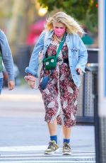BUSY PHILIPPS and Marc Silverstein Out with Their Dog in New York 10/18/2020