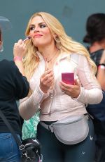 BUSY PHILIPPS on the Set of Girls5Eva in New York 10/22/2020