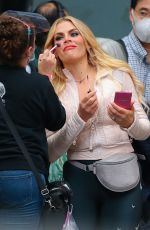 BUSY PHILIPPS on the Set of Girls5Eva in New York 10/22/2020