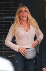 BUSY PHILIPPS on the Set of Girls5Eva in New York 10/22/2020