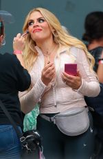 BUSY PHILIPPS on the Set of Girls5Eva in New York 10/22/2020