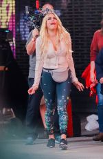 BUSY PHILIPPS on the Set of Girls5Eva in New York 10/22/2020