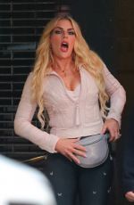 BUSY PHILIPPS on the Set of Girls5Eva in New York 10/22/2020