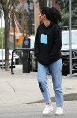 CAMILA MENDES Out in Vancouver 10/17/2020