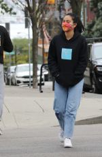 CAMILA MENDES Out in Vancouver 10/17/2020