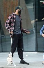 CAMILA MENDES Out Walks with Her Dog in Vancouver 10/03/2020