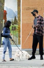CAMILA MENDES Out Walks with Her Dog in Vancouver 10/03/2020