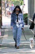 CAMILA MENDES Out with Her Dog in Vancouver 10/02/2020
