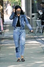CAMILA MENDES Out with Her Dog in Vancouver 10/02/2020
