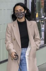 CAMILA MENDES Out with Her Dog in Vancouver 10/27/2020