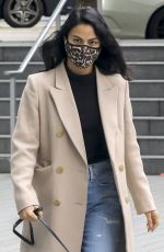 CAMILA MENDES Out with Her Dog in Vancouver 10/27/2020