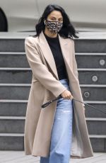 CAMILA MENDES Out with Her Dog in Vancouver 10/27/2020