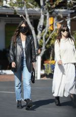 CAMILA MORRONE Out for Lunch with Her Mother in West Hollywood 10/28/2020