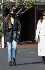 CAMILA MORRONE Out for Lunch with Her Mother in West Hollywood 10/28/2020