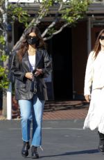 CAMILA MORRONE Out for Lunch with Her Mother in West Hollywood 10/28/2020