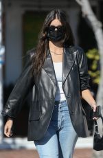 CAMILA MORRONE Out for Lunch with Her Mother in West Hollywood 10/28/2020