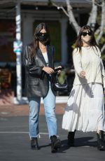 CAMILA MORRONE Out for Lunch with Her Mother in West Hollywood 10/28/2020